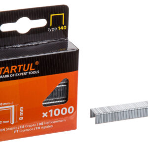Скобы   8мм тип 140 (1000шт) STARTUL MASTER (ST4554-08)