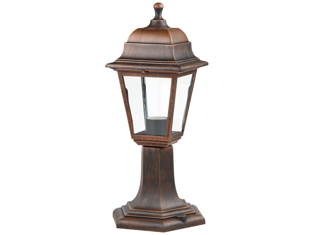 Светильник садово-парковый напольный "Оскар" (черный под медь) Юпитер