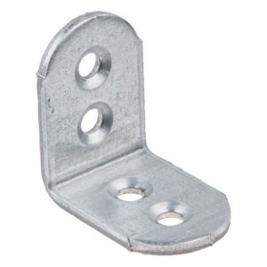 Уголок мебельный 17х25х25 мм белый цинк (4 шт в зип-локе) STARFIX