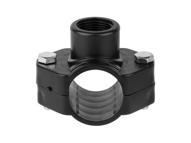 Хомут 32 х 3/4" вн. (для ПЭ труб), AV Engineering