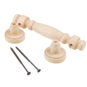 Ручка-скоба 140 мм банная, точёно-резная STARFIX