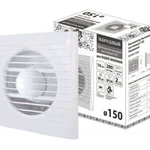 Вентилятор бытовой настенный 150 Народный, TDM