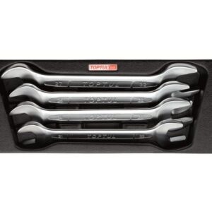 Набор-сет ключей рожк. 21-32мм 4шт. 136х364мм TOPTUL