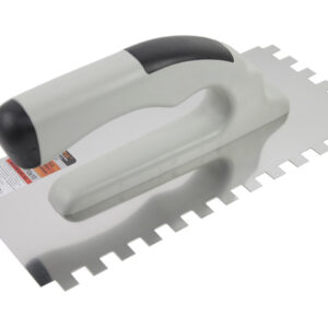 Гладилка нерж. 130х270мм зуб 10х10мм с двухкомпонентной ручкой STARTUL PROFI (ST1051-21)