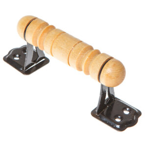 Ручка-скоба 200 мм резная, оксид. STARFIX