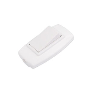 Выключатель на шнур 2А 250В белый Bylectrica