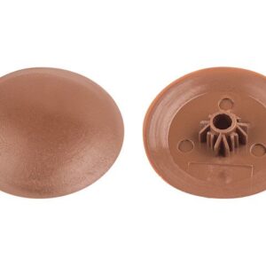 Заглушка для самореза PH2, декоративная коричневая (1000 шт в пакете) STARFIX