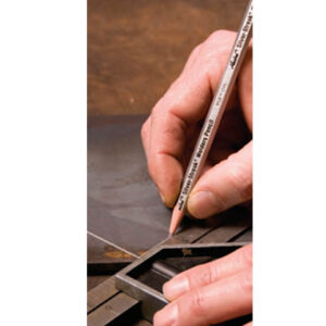 Карандаш разметочный сварщика флуоресцентный серебристый MARKAL