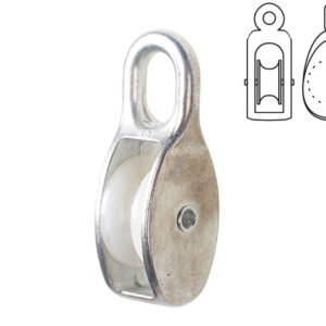 Блок одинарный нейлон 50 мм STARFIX