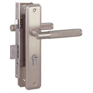 Замок врезной с/руч БУЛАТ ЗВ4-1.70.02.08 ФЕРОНА матовый никель 5 перф.кл.