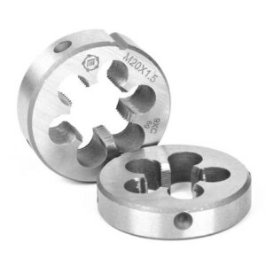 Плашка метрическая М20х1.50 машинно-ручная 9XC