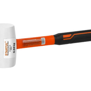 Киянка резиновая белая 0,68кг с фибергл. рукояткой STARTUL PROFI (ST2201-06)