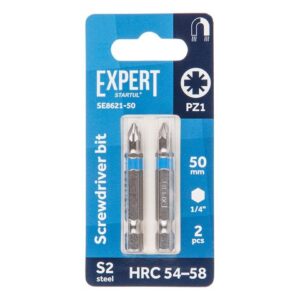 Насадка крестообразная PZ1 50мм  2шт EXPERT STARTUL (SE8621-50)