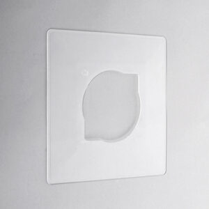 Рамка 1-местная декоративная прозрачная BYLECTRICA