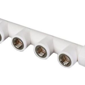 Коллектор ПП вн. резьбой 32/4х1/2", бел. РТП