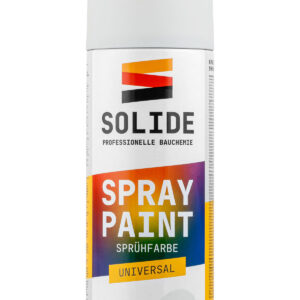 Краска-эмаль аэроз. универсальная  белый матовый SOLIDE 400 мл (9016)