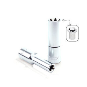 Головка 1/2" E18 6гр. глубокая TOPTUL