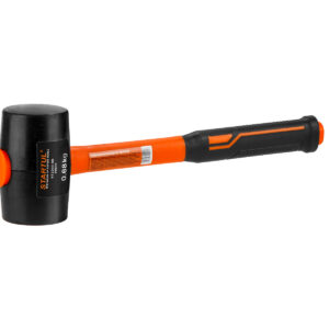 Киянка резиновая черная 0,68кг с фибергл. рукояткой STARTUL PROFI (ST2200-06)