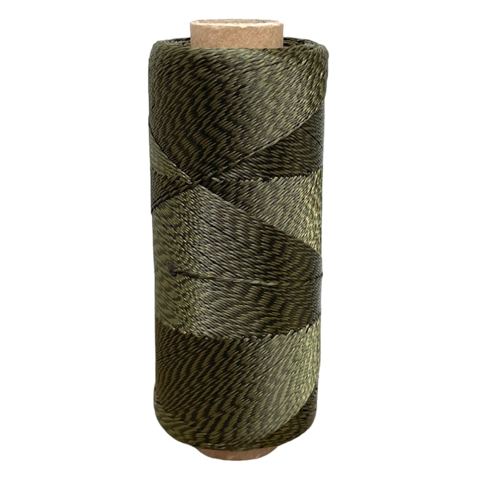 Нить полиамидная крученая 0,4 мм хаки 500 м STARFIX
