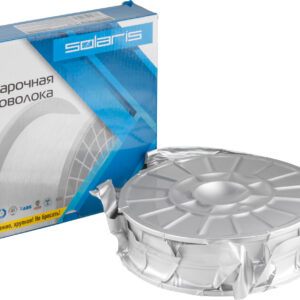 Проволока сварочная FLUX E71T-GS ф1,0мм (сварка без газа) (катушка 5кг) SOLARIS