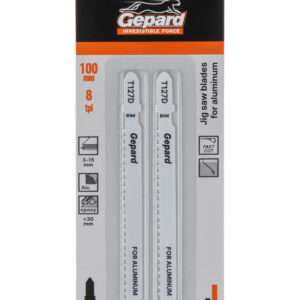 Пилка лобз. по алюминию T127D (2 шт.) GEPARD