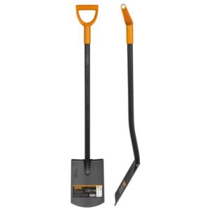 Лопата штыковая с закругл.лезвием цельнометаллическая 1160мм STARTUL METSA (ST6080-05)