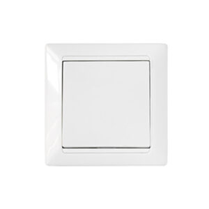 Выключатель 1 клав. (cкрытый, 10А, брызг. защ.) белый, Стиль, Bylectrica