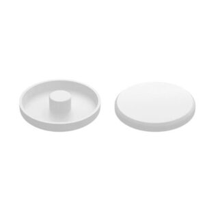 Заглушка для анкера рамного 10 мм, декоративная белая (1000 шт в пакете) STARFIX