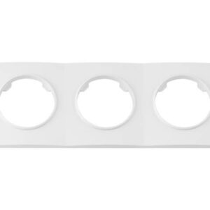 Рамка 3-местная белая, Прованс, Bylectrica