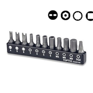 Набор бит 1/4" 11шт. TOPTUL