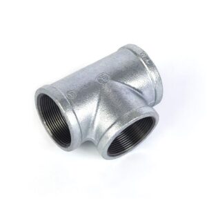 Тройник 1" чугун оцинк., AV Engineering