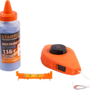 Шнур разметочный 30м с мелом и уровнем STARTUL STANDART (ST1210)