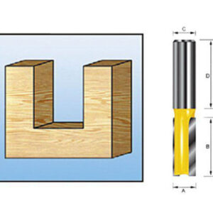ТС пазовая фреза 12х20х8х32х2Т MAKITA