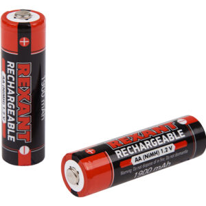 Аккумулятор тип AA "пальчиковый" 1.2В 1900мАч "REXANT" блистер 2 шт