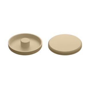 Заглушка для анкера рамного 10 мм, декоративная светло-бежевая (1000 шт в пакете) STARFIX