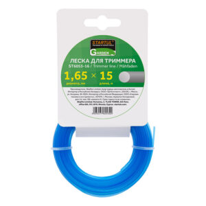 Леска ф 1.65 мм х 15 м кругл. сеч. STARTUL GARDEN
