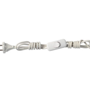 Выключатель на шнуре 0,75мм, 2м белый, Bylectrica