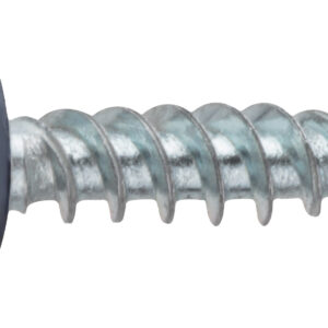 Саморез 4.2х16 мм с прессшайбой, цинк, острый, RAL 7024 (150 шт в пласт. конт.) STARFIX