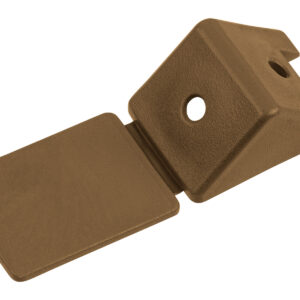 Уголок мебельный пласт. орех (4 шт в зип-локе) STARFIX