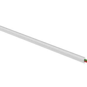 Кабель телефонный ШТЛП 2 жилы CCA белый (бухта 100 м) REXANT