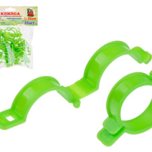 Клипса для подвязки растений, d25 мм, 25 шт, ОСТРОВ КОМФОРТА