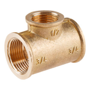 Тройник ред. 3/4" вн. х 1/2" вн. х 3/4" вн., Цветлит