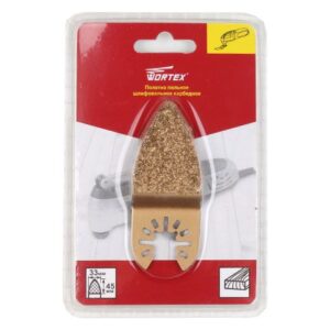 Полотно пильное шлифовальное карбидное 33х45 мм WORTEX