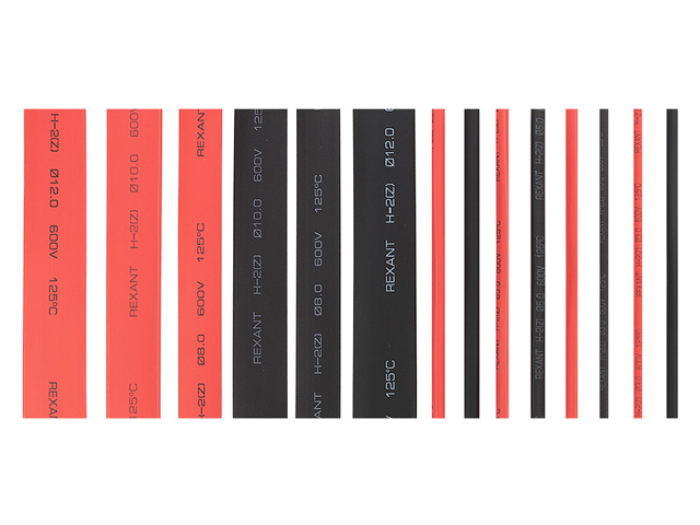 Набор термоусадочных трубок No6 (МАКСИМУМ) REXANT