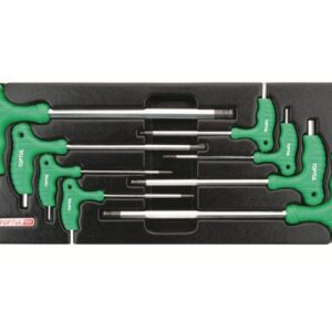 Набор-сет ключей L-Type шестигр. 2,2-10мм 8шт 434х176мм TOPTUL