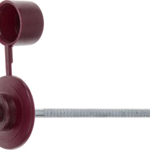 Гвоздь кровельный 2.8х70 мм с пласт. шляпкой, бордо (100 шт в пласт. конт.) STARFIX