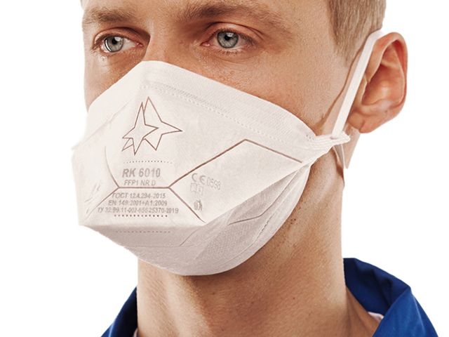 Респиратор РК RK6010 складн. без клап. FFP1 (до 4 ПДК) (индивид. уп.)