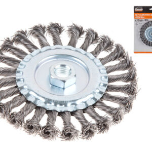 Щетка дисковая косич.125мм/M14 GEPARD (GP0890-125)