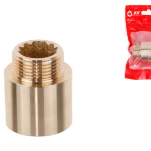 Удлинитель 3/4" вн.-нар. х 25 мм, AV Engineering (инд. упак.)
