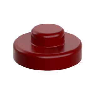 Колпачок для кровельного самореза бордо (500 шт в пакете)